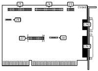 BOCA RESEARCH, INC.   DELL 486DX/XX REV.3 I/O CARD