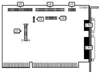 BOCA RESEARCH, INC.   DELL V486DX/XX REV. 1 I/O CARD