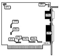 DIAMOND FLOWER, INC. [Video card] CPG-400 COLOR/GRAPHICS &  PRINTER ADAPTER