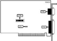 DTK COMPUTER, INC.   PII-131 286 PRINTER/RS-232 CARD