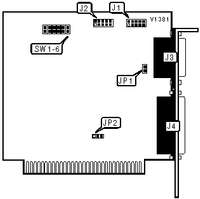 UNIDENTIFIED   286 I/O PLUS CARD YL-27B VER. 2.0