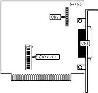 UNIDENTIFIED   RS-232 DUAL I/O SHORT CARD