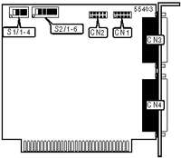 UNIDENTIFIED   MULTI-I/O CARD FOR 80286