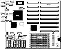 ATEN RESEARCH, INC.   486DX/486SX CACHE MAINBOARD