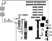 SIEMENS NIXDORF   SYSTEM BOARD D1097