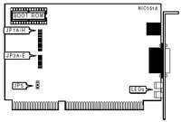 3COM CORPORATION   ETHERLINK II/16 TP (3C503-TP)