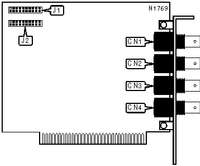 COMPEX, INC.   4-PORT EXTENDER BOARD