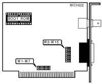 LANCAST   8-BIT 10BASE2 BOARD