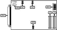 INTERPHASE CORPORATION [30 SCSI-2 Fast/Wide] 4520-001 PMC SCSI-2  SINGLE-ENDED ADAPTER