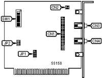 TANDY/RADIO SHACK [CD-ROM Interface card] CDR-1000 INTERFACE BOARD