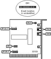 TANDY/RADIO SHACK [CD-ROM Interface card] CDR-1501 INTERFACE BOARD