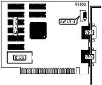 OAK TECHNOLOGY, INC. [CGA, EGA, Monochrome, VGA] OTI-037 (8-BIT)