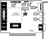 ATI TECHNOLOGIES, INC. [Monochrome, CGA, EGA] EGA WONDER (VER. 2)