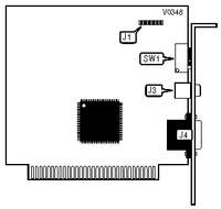 UNIDENTIFIED [CGA/Monochrome] COLOR GRAPHICS CARD