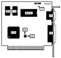 UNIDENTIFIED [Monochrome] MONOCHROME GRAPHICS PRINTER CARD 86855