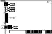 STANDARD MICROSYSTEMS CORPORATION EZ CARD 10 SMC 1660BTA